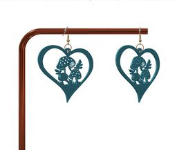 Cute keychain / earrings 3d model