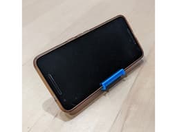 Simple Phone Stand (15 cents of filament) 3d model