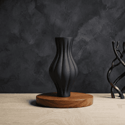Vase Amphore Facettée 3d model
