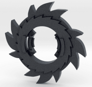 BEYBLADE SHADOW | SONIC THE HEDGEHOG SERIES 3d model