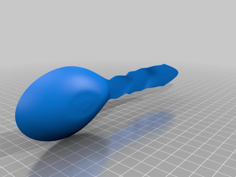 Sleek Spoon 3d model