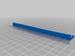 Fishing Rig Holder (simple and fast) 3d model