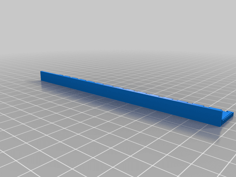 Fishing Rig Holder (simple and fast) 3d model