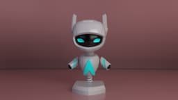 Car Dashboard , Cute Robot, Vibrating Robot , Toy for Kids , Print on place 3d model