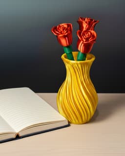 Flower Pen 3d model