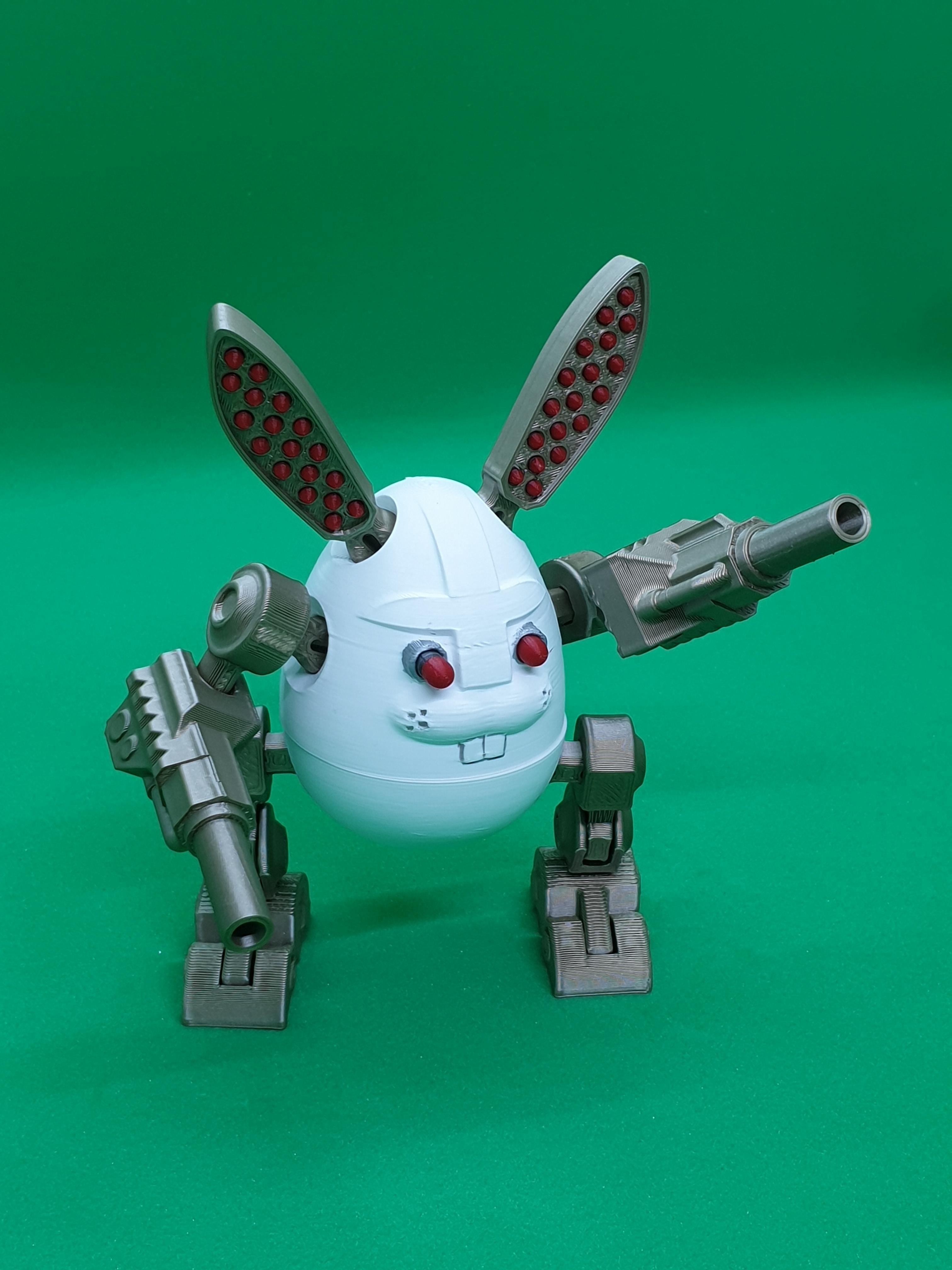 Articulated Easter Bot — 3GG 3d model