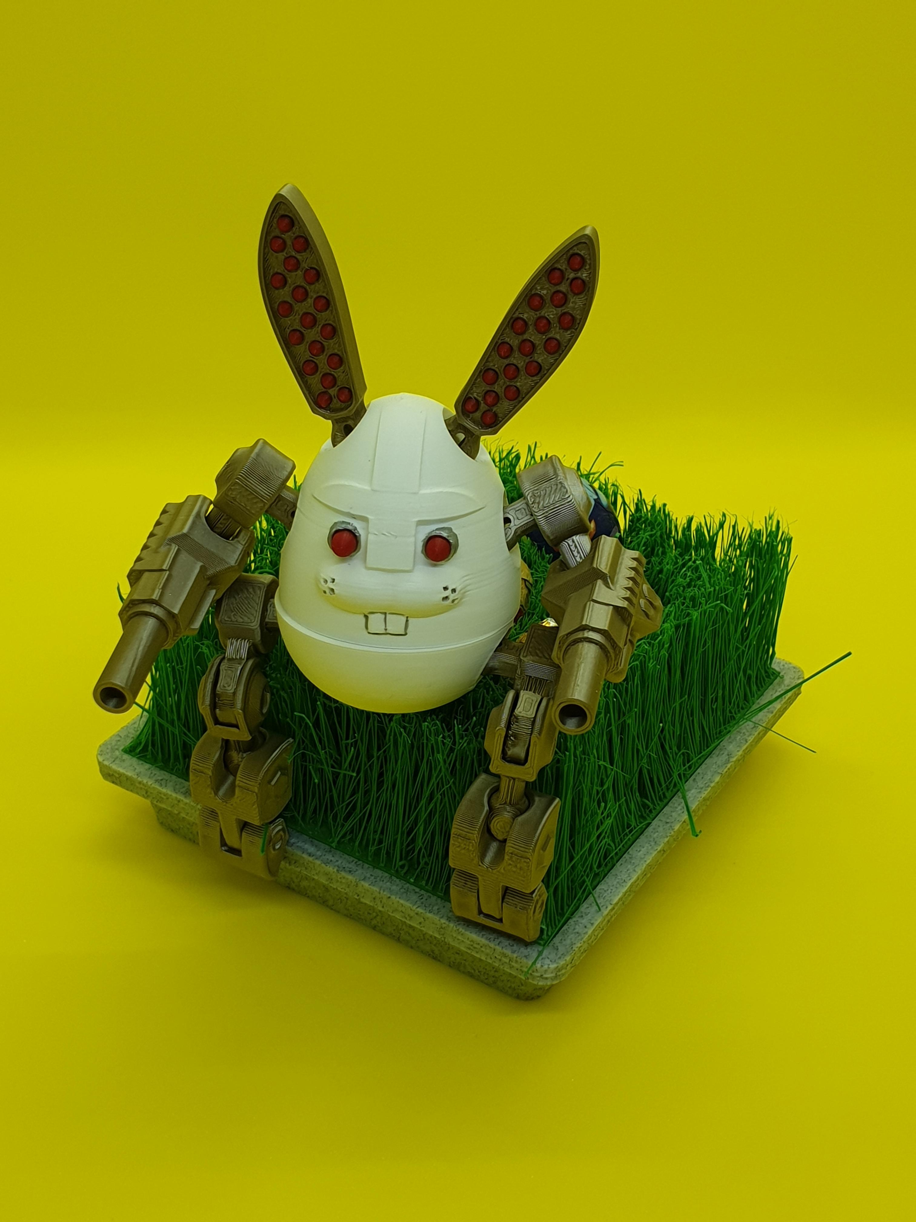 Articulated Easter Bot — 3GG-8UNNY 3d model