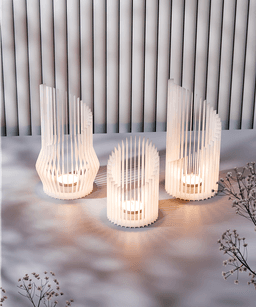 Candle Holder Series V2 Set 3d model