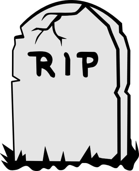 R.I.P. Tombstone - FREE wall art 3d model