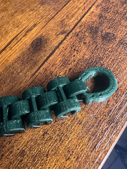 Lucky St. Paddy's Day Chain and Fidget - Lucky Horseshoe 3d model