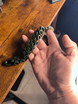 Lucky St. Paddy's Day Chain and Fidget - Lucky Horseshoe 3d model
