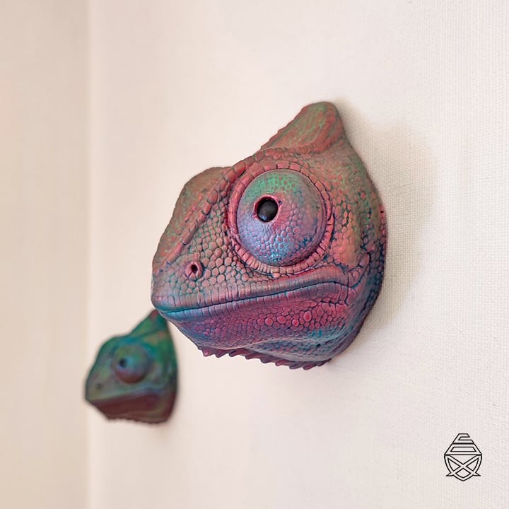 Wall Chameleon 3d model