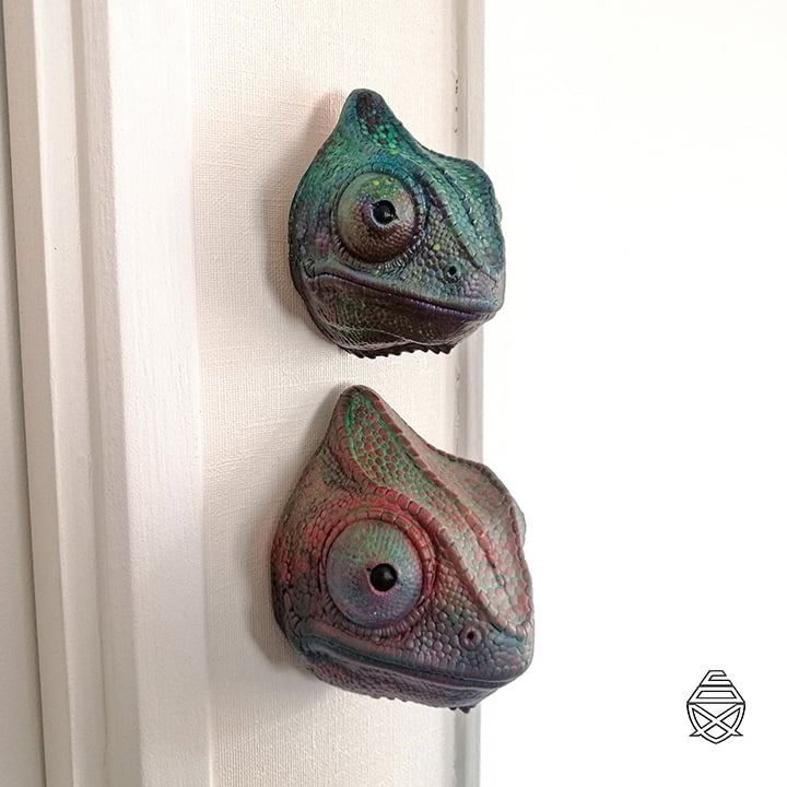 Wall Chameleon 3d model