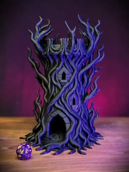 Castle of Eternal Vines Dice Tower 3d model