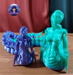 Flexy Naga 3d model