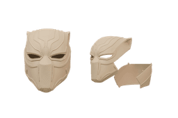 Marvel Rivals Black Panther Helmet 3d model