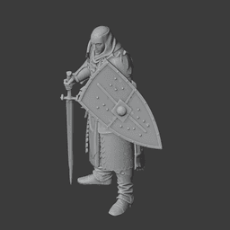 Baldwin IV Knight 3d model