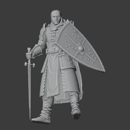 Baldwin IV Knight 3d model