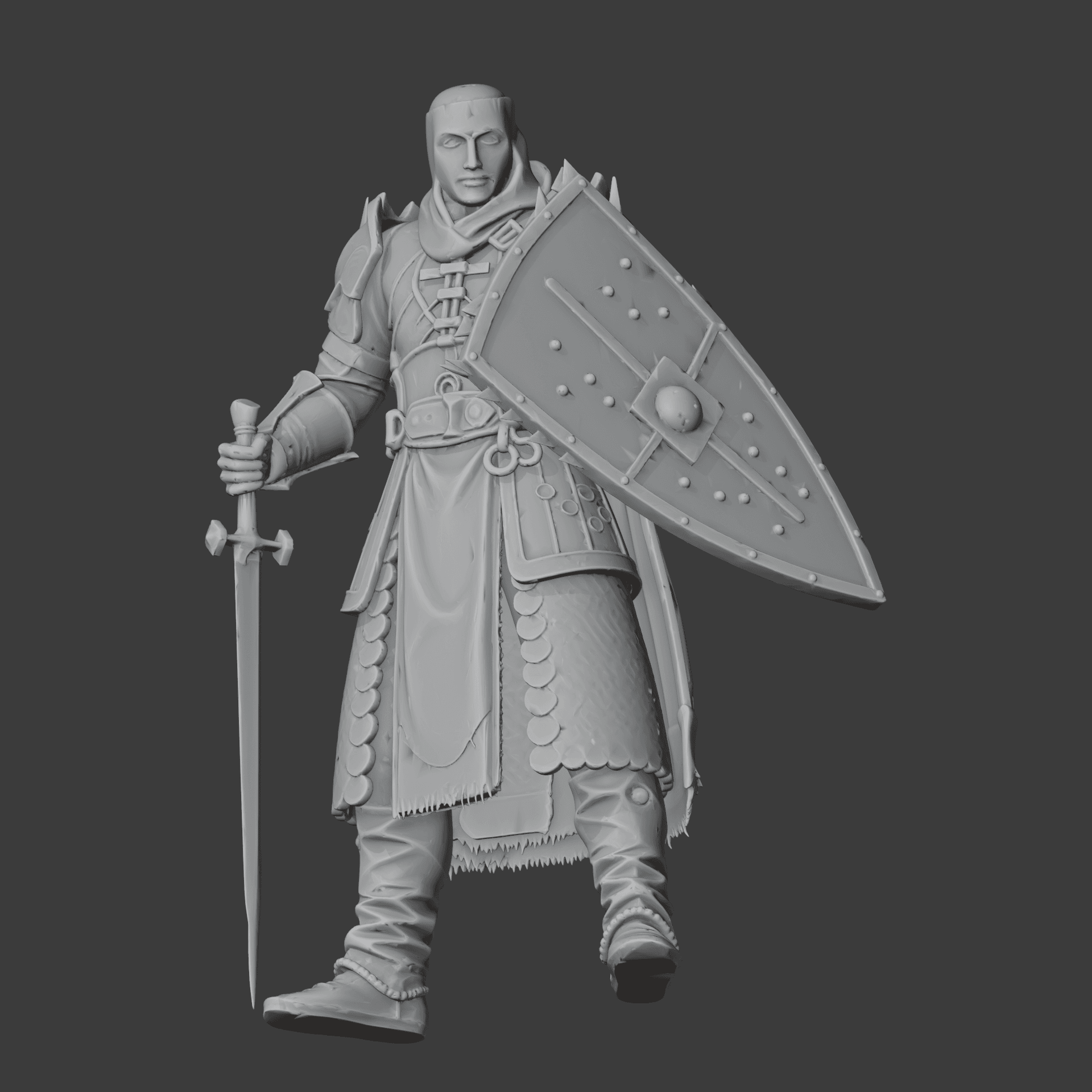 Baldwin IV Knight 3d model