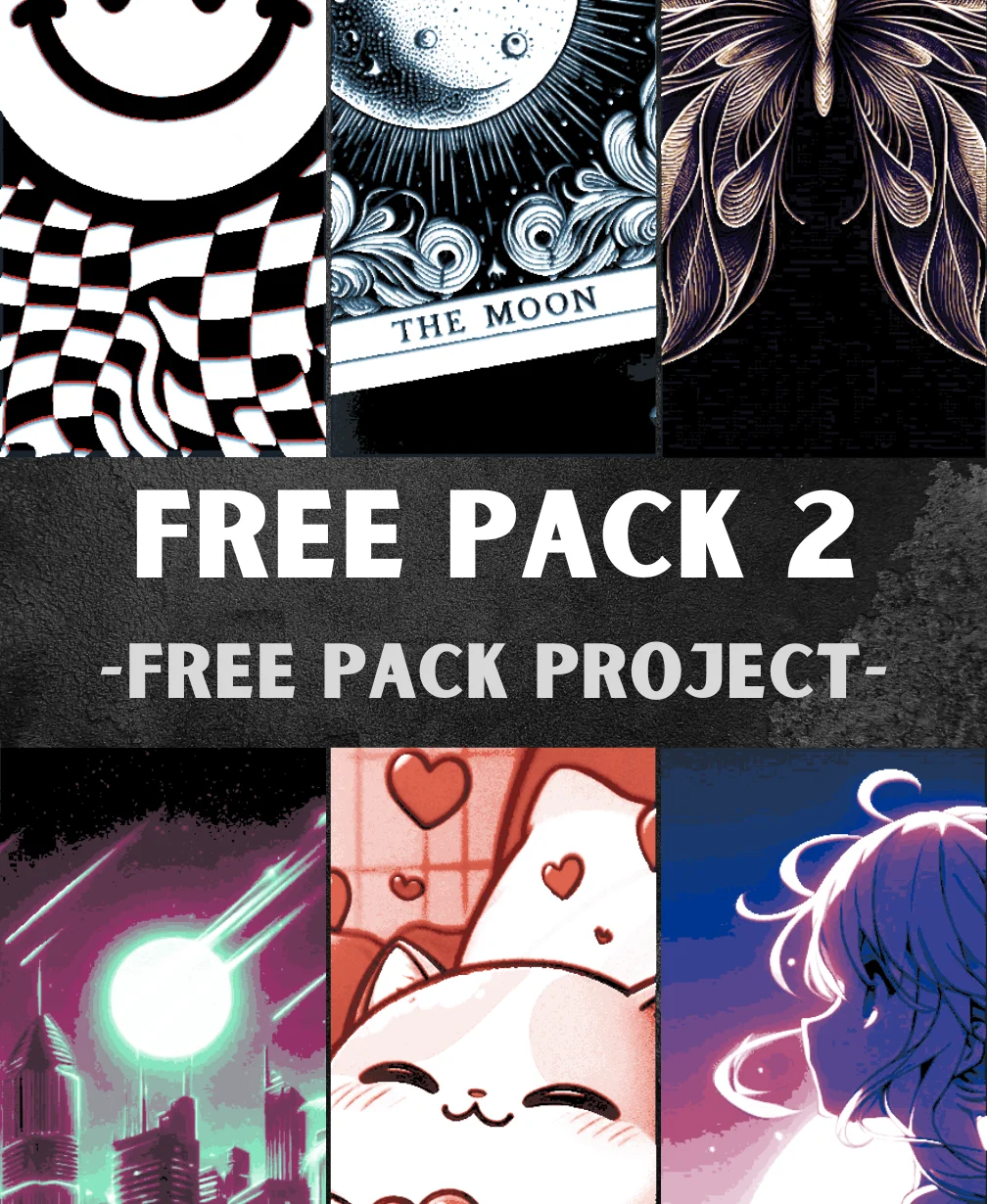 Free Pack #2 (Bookmarks) 3d model