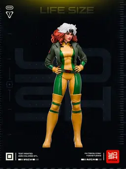 Life size Rogue 3D Printer STL 3d model