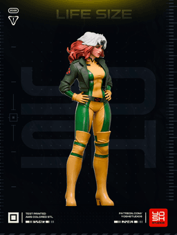 Life size Rogue 3D Printer STL 3d model