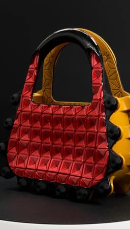 MforS 3D-printed Handbag & Clutch - V2/11- Tetrakis Pattern 3d model