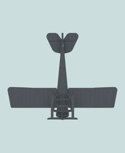 1:144 Sikorsky S-16 (Skis + Lewis) 3d model