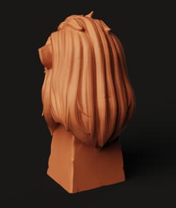 Villain Lion Bust STL | Evil King 3D Print | Character Fan Art 3d model
