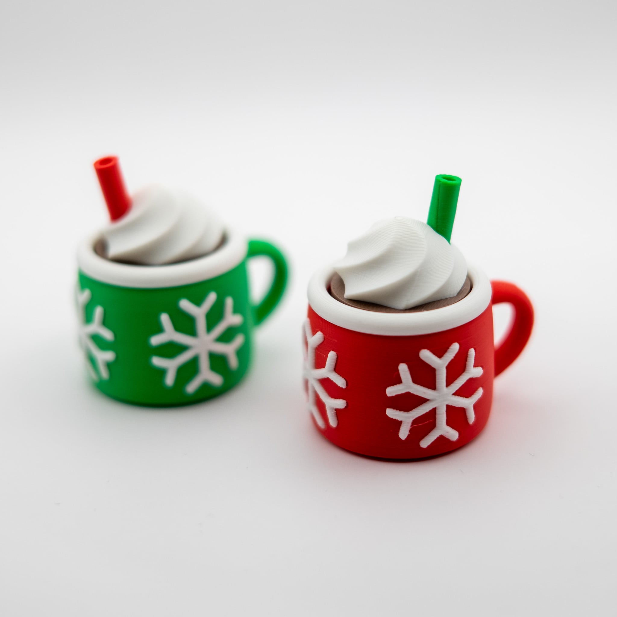 Christmas Mug Clickers 3d model