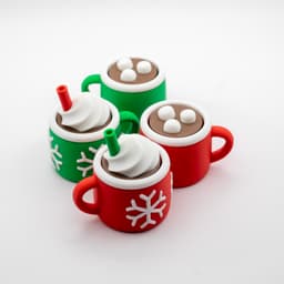 Christmas Mug Clickers 3d model
