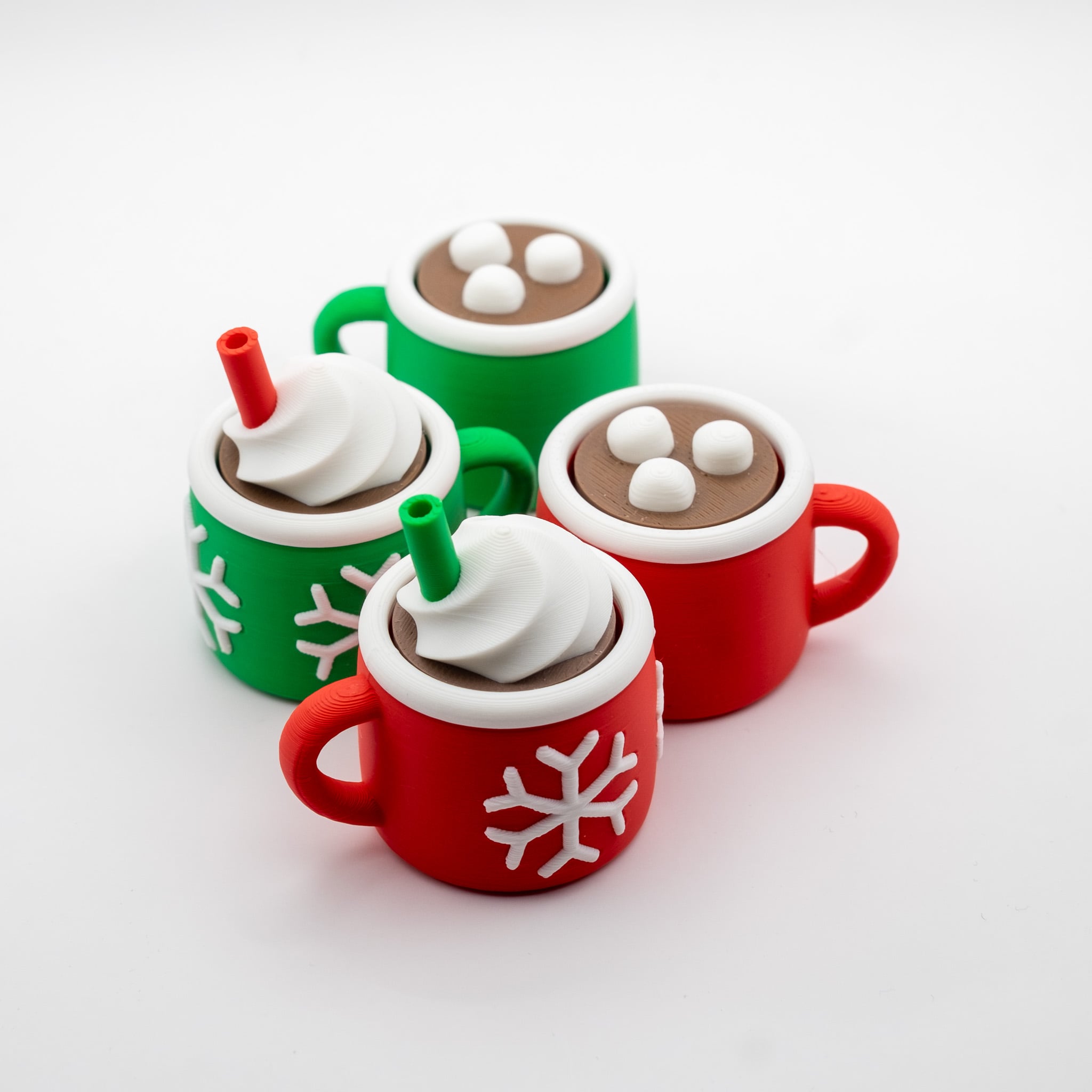Christmas Mug Clickers 3d model