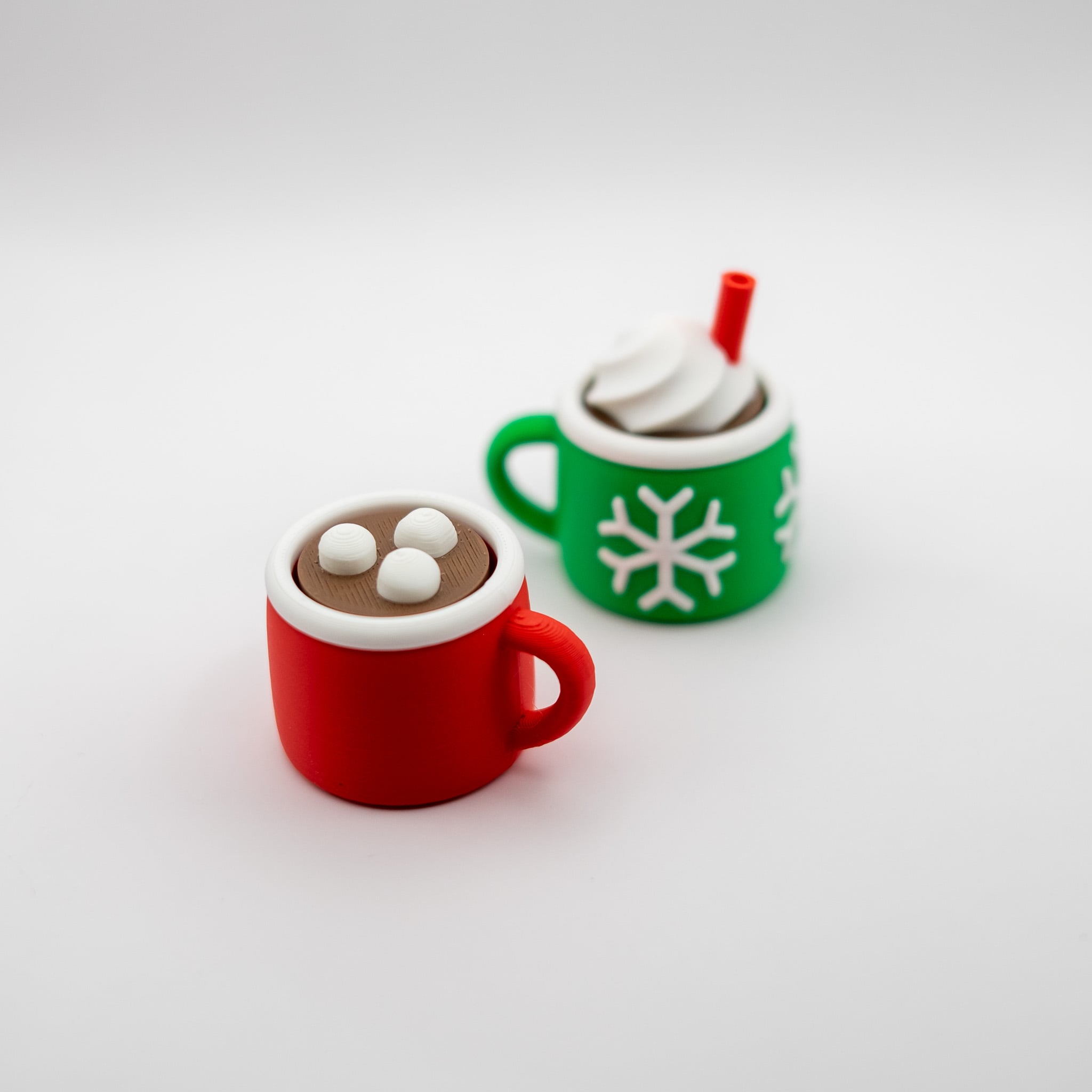 Christmas Mug Clickers 3d model