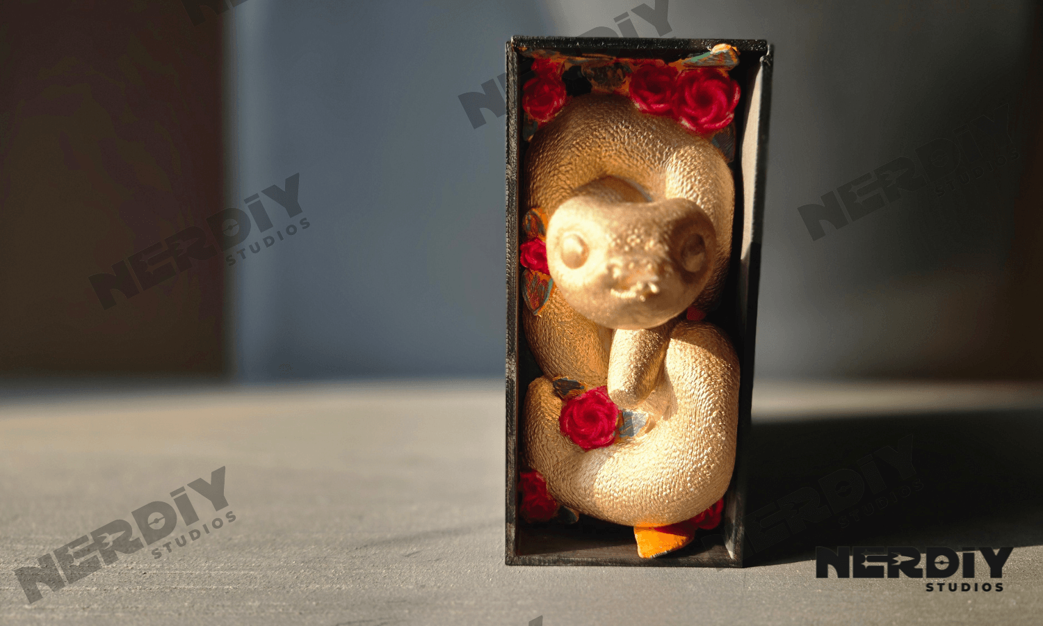 Snake Book Nook 3d model