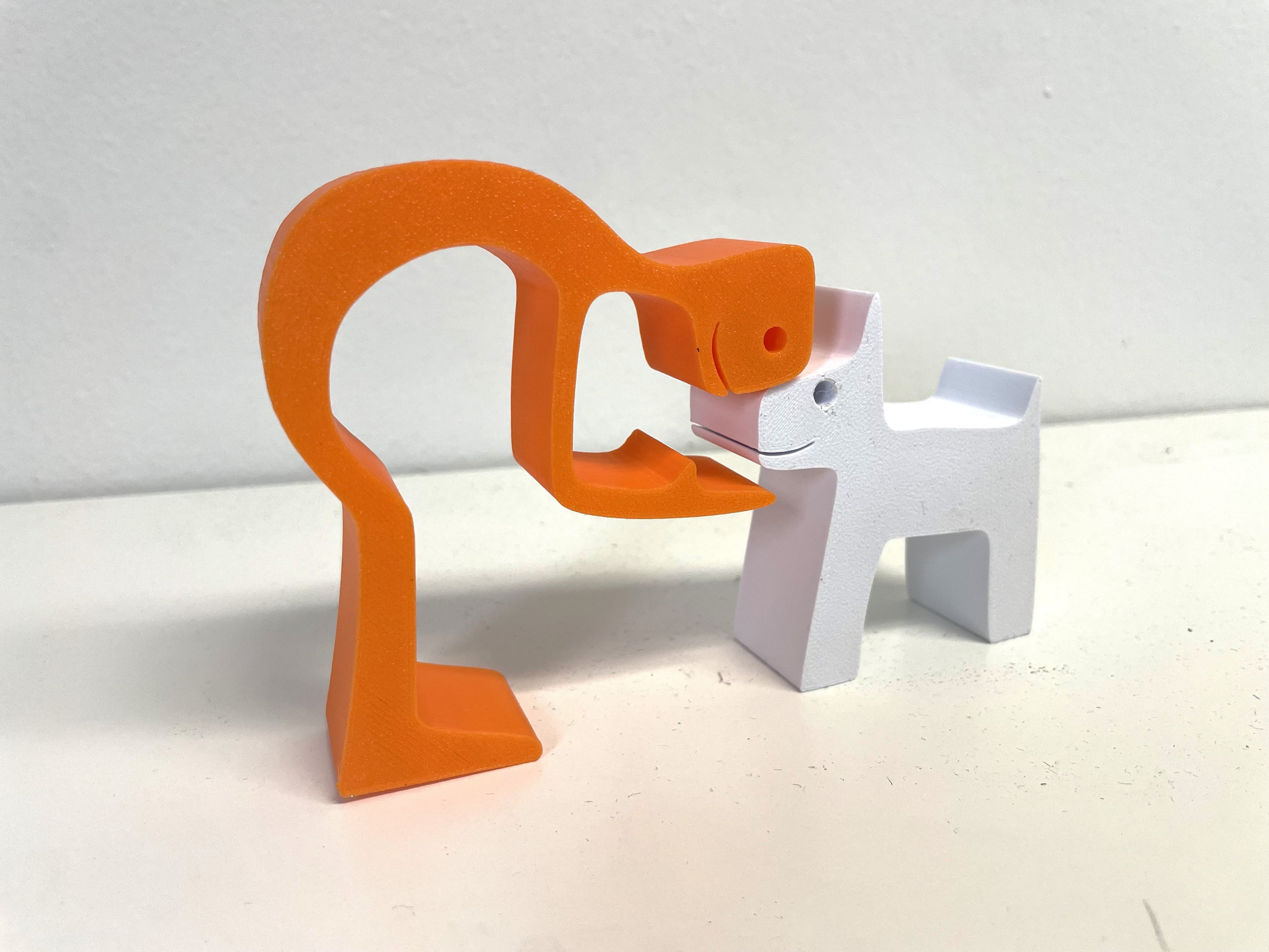 Dog Love Decor Male 3d model