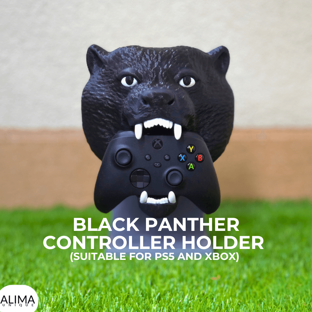 Black Panther Controller Holder / Suitable for Playstation and XBOX 3d model