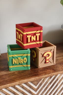 NITRO crate - Secret box + Piggy bank + Container 3d model
