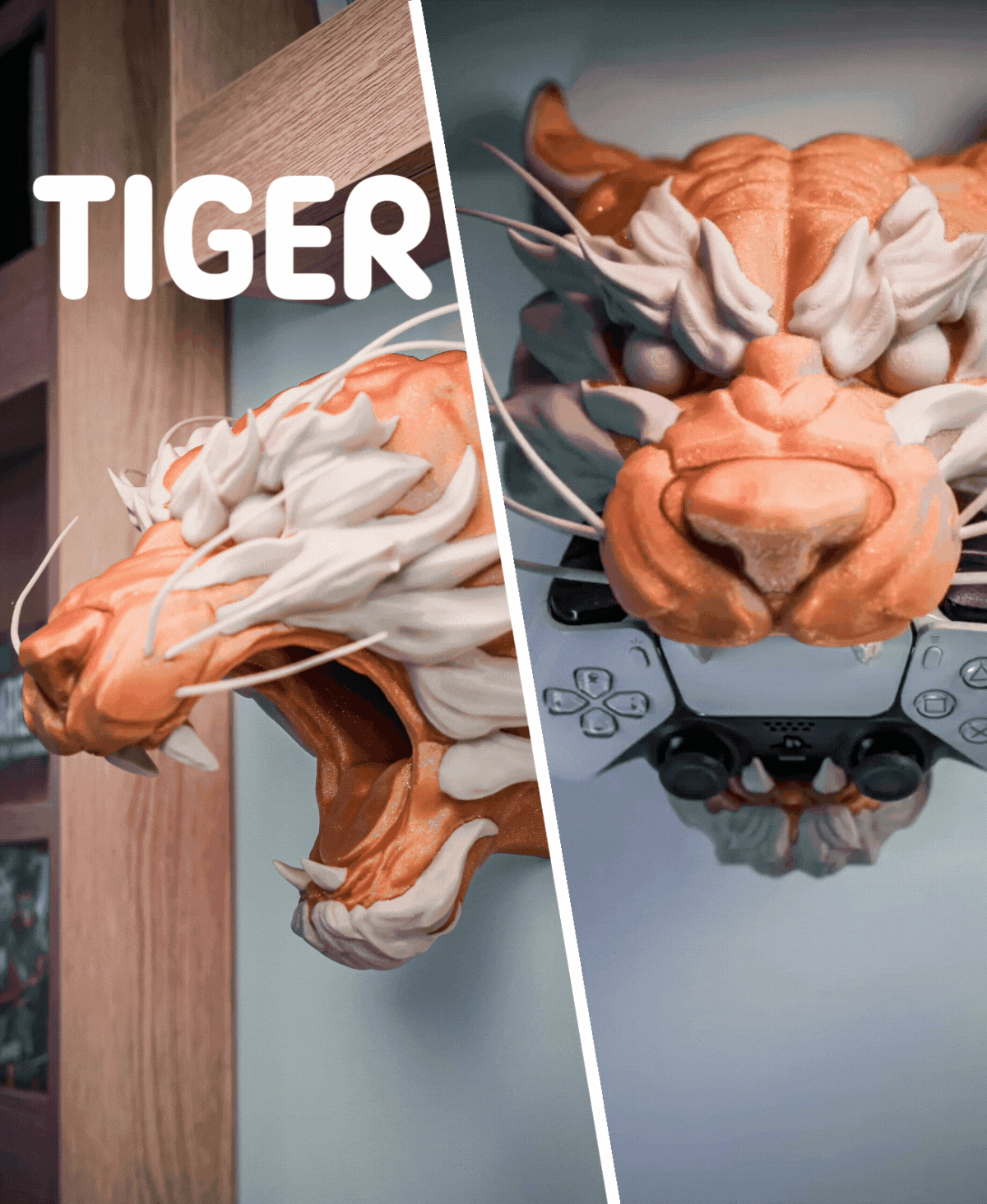 Tiger Controller Stand – Creature Series #4 3d model