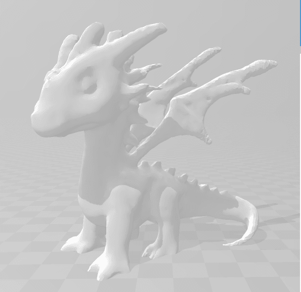 dragon baby 2 3d model