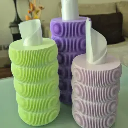 Dispensador Ondas de Mangas / Waves Piping Bag Dispenser STL 3d model