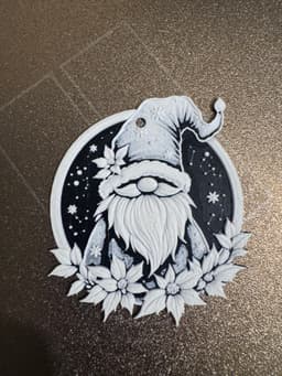 Christmas Gnome Decoration 3d model