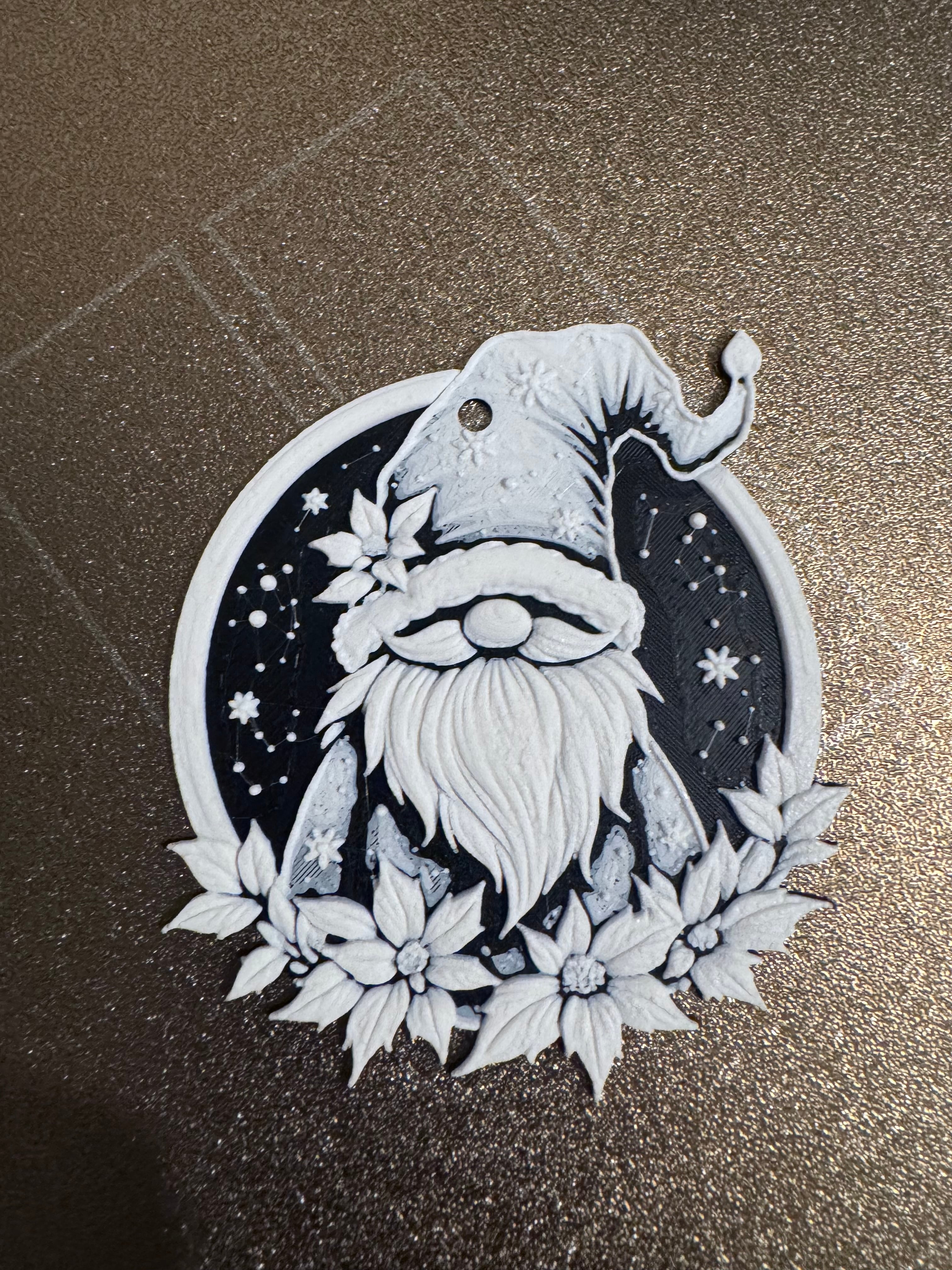 Christmas Gnome Decoration 3d model