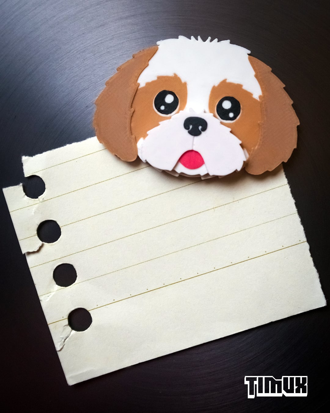 SHIH TZU KEYCHAIN SET 3d model