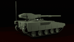 Ags Tcm-20 Prototype Light American USA Test Tank Military War Thunder Unmanned Turret Toy Prop Repl 3d model