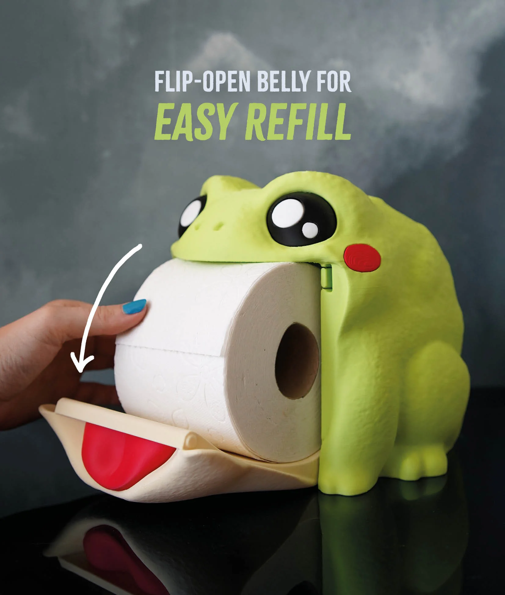 Frodrick the Toilet Paper Dispenser 3d model