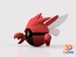 Scizor Poke Ball 3d model