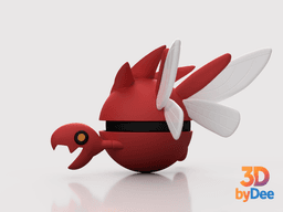 Scizor Poke Ball 3d model
