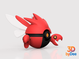 Scizor Poke Ball 3d model