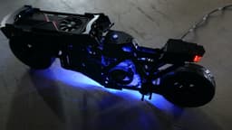 Quantum Retrograde ITX PC Case Bike 3d model