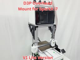 Creality SparkX i7 D3P overhead mount 3d model